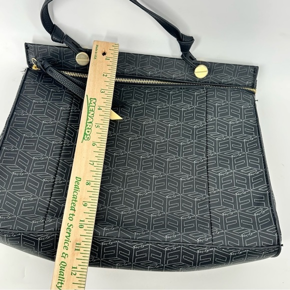 Foley + Corinna Laptop Bag Coated Printed Unique Single Strap Tote - Picture 8 of 9